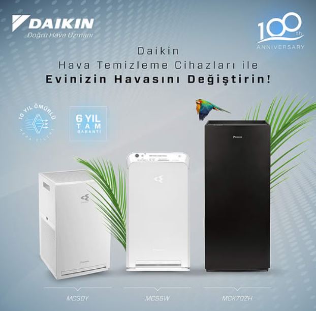 DAIKIN HAVA TEMİZLEME CİHAZI